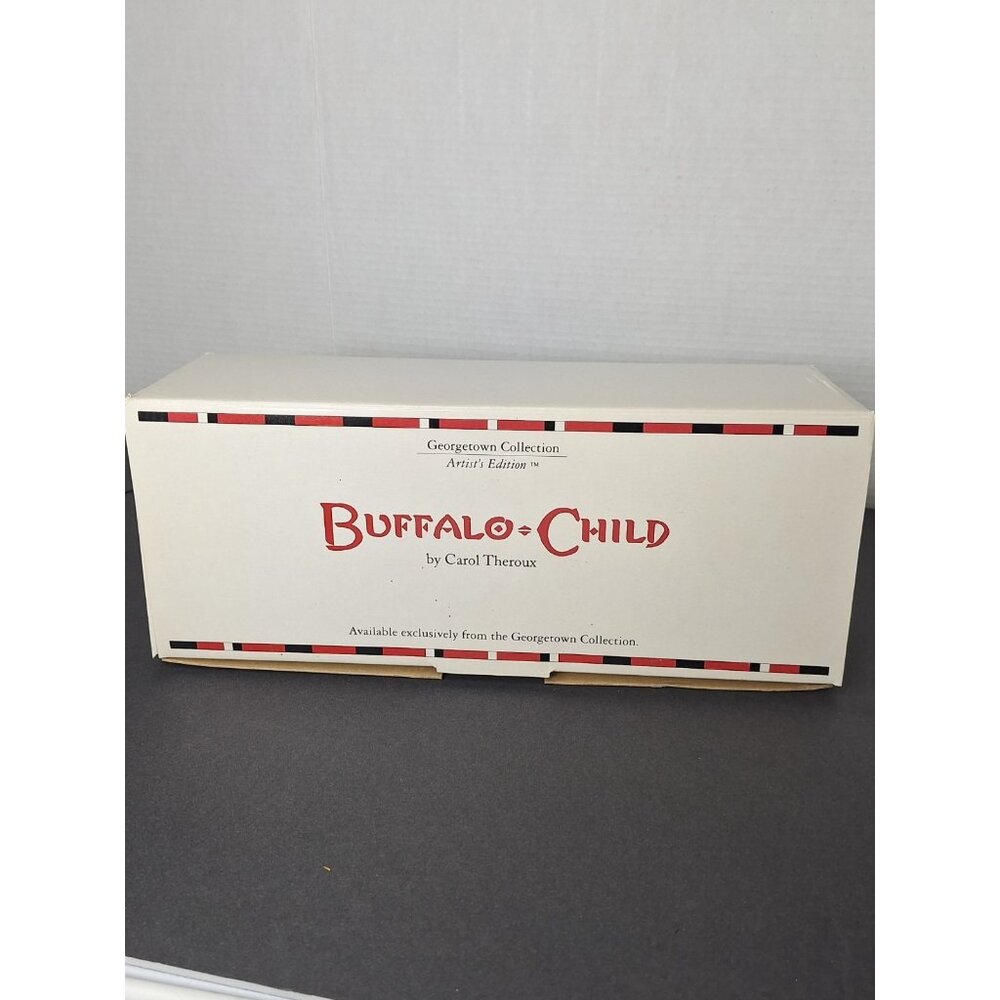 Georgetown Collection Artist's Edition Carol Theroux Buffalo Child PorcelainDoll - Picture 9 of 15
